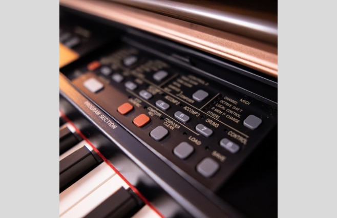 Used Technics SX-PR350 Satin Mahogany Digital Piano Complete Package (SN:891D3689) - Image 11